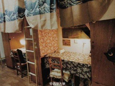 ​匠心独运！美寝大赛妹子打造和风寝室：神奈川海浪风 别有一番风味