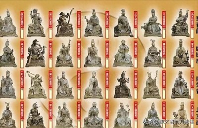 ​中国神话中的三十六天罡神将