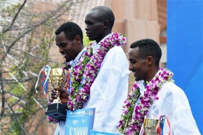 ​马拉松——2019兰州国际马拉松赛举行