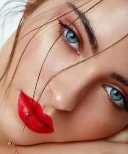 ​人像精品集「烈焰红唇美女」高清壁纸 ――第250期