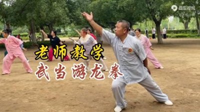 ​老师教学武当游龙拳
