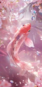 ​高能量转运锦鲤精美壁纸｜吉祥好运 风生水起 如鱼得水 紫气东来