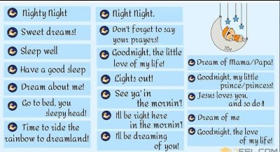 ​实用英语口语——晚安英语怎么说？多种表达不同温暖