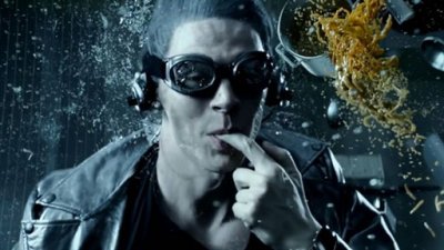 ​万磁王之子快银，X战警，帅气出场，惊爆你的眼球