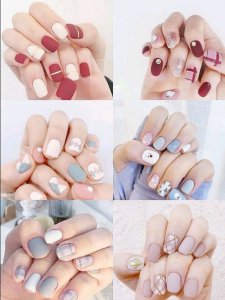 ​36款秋冬磨砂美甲合集，显白温柔气质！