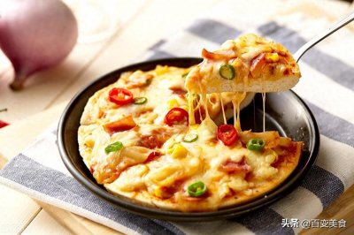 ​不用外卖啦！10块钱自制披萨，酥软又拉丝