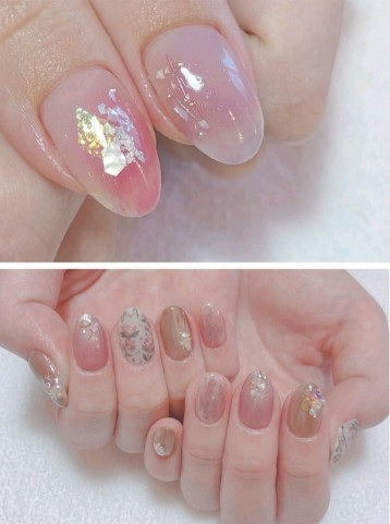 新娘美甲合集,让你做一个气质的新娘甲