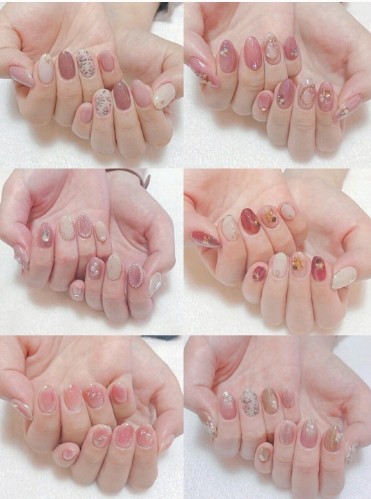 新娘美甲合集,让你做一个气质的新娘甲