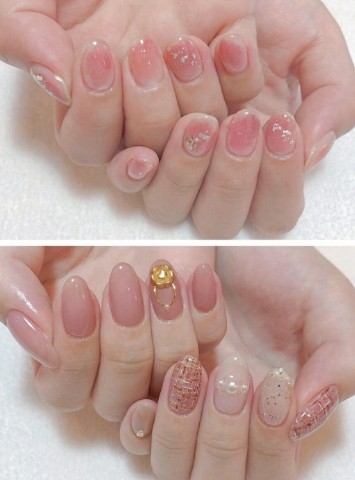 新娘美甲合集,让你做一个气质的新娘甲