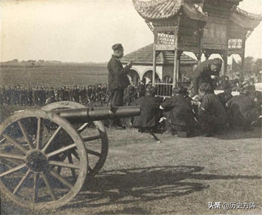 1911年辛亥革命老照片,图六是孙中山与黄兴和武昌起义将士合影