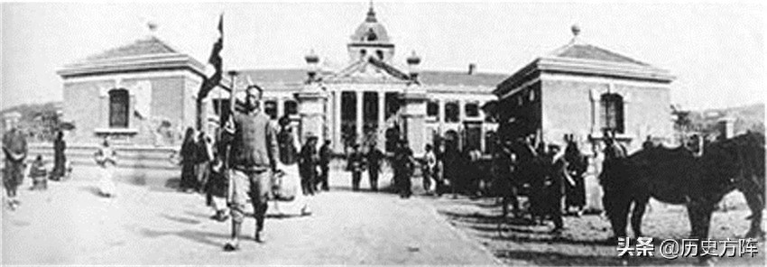 1911年辛亥革命老照片,图六是孙中山与黄兴和武昌起义将士合影