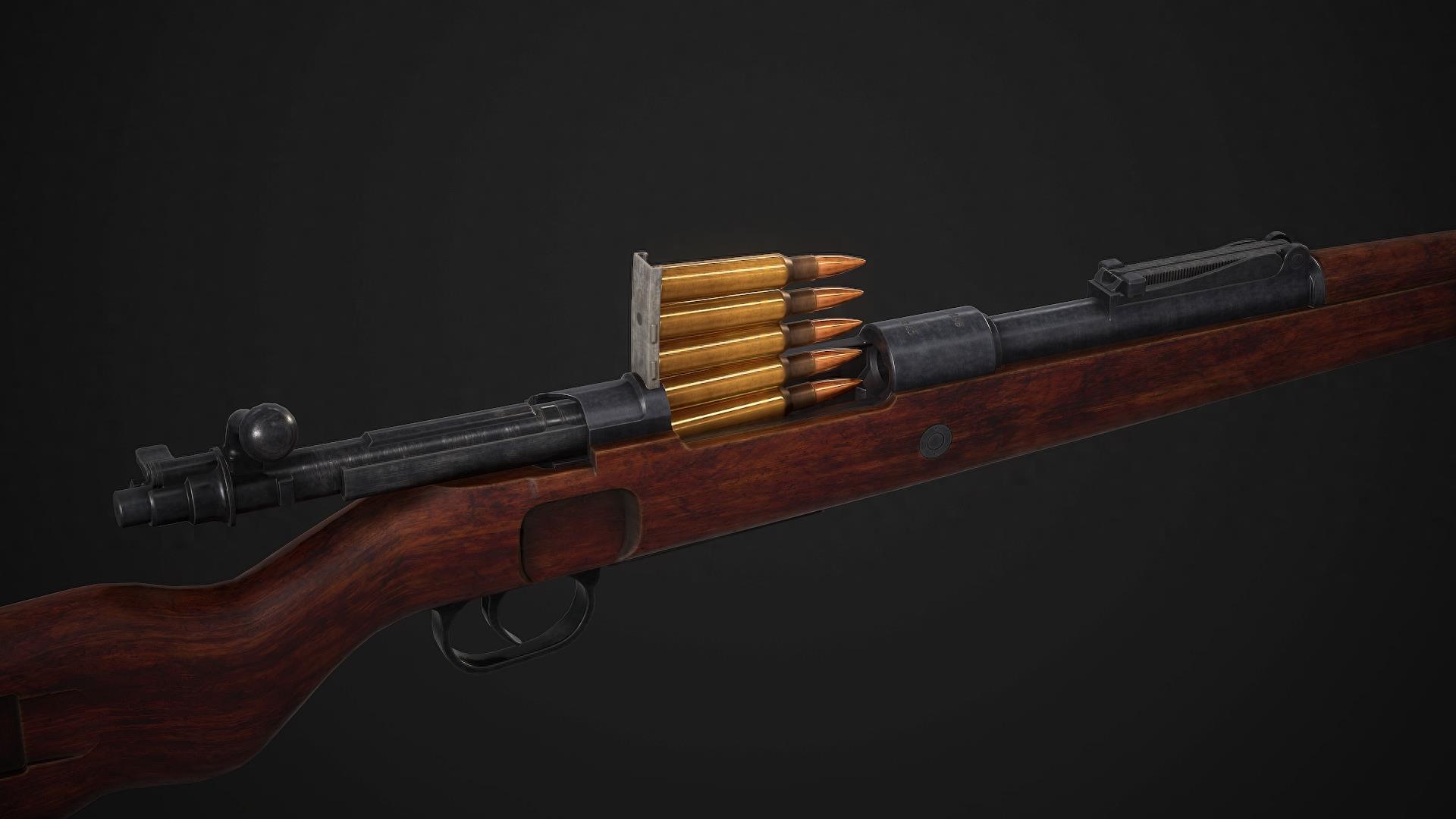 高清无码98K步枪大图,值得武器迷收藏