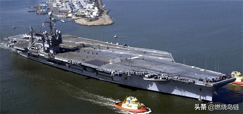 世界常规动力航母的巅峰——已经退役的美国“小鹰”级航空母舰
