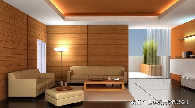 暖气片里面结构图（铜铝复合散热器的内部构造）