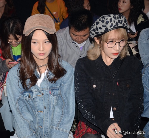 GNZ48成员刘力菲、陈珂、唐莉佳亮相上海时装周