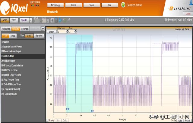 电容测试机使用方法(综合测试仪IQxel操作简介和WiFi测试详解)(47)