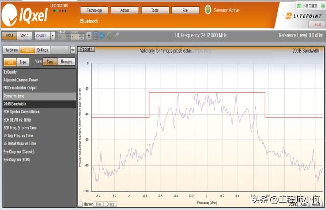 电容测试机使用方法(综合测试仪IQxel操作简介和WiFi测试详解)(48)