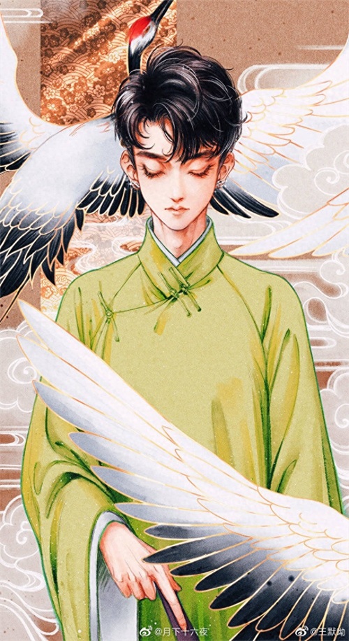 张云雷古风动画壁纸来了，辫儿哥哥真的骨子里都透着一股仙气