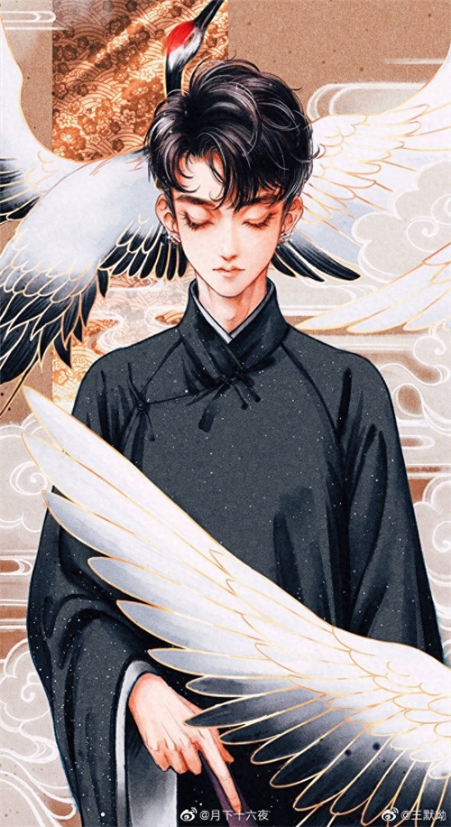 张云雷古风动画壁纸来了，辫儿哥哥真的骨子里都透着一股仙气