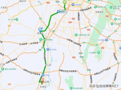 ​坐上公交去旅行——从成都到眉山全程公交体验，总共花费12元