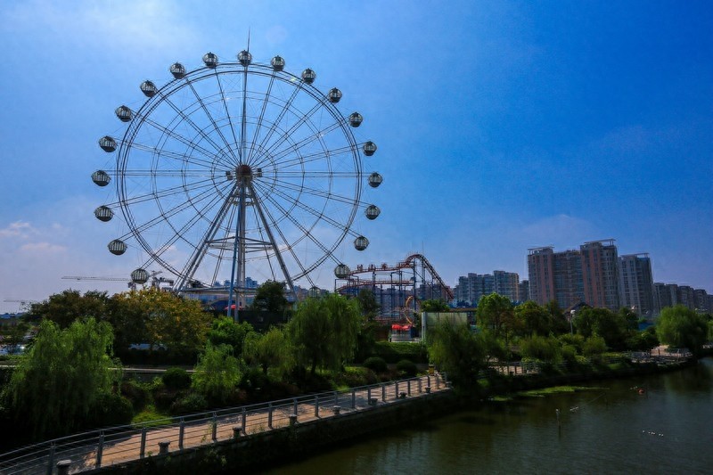 扬州京华城，京彩欢乐世界，中国第一座全生活产业城