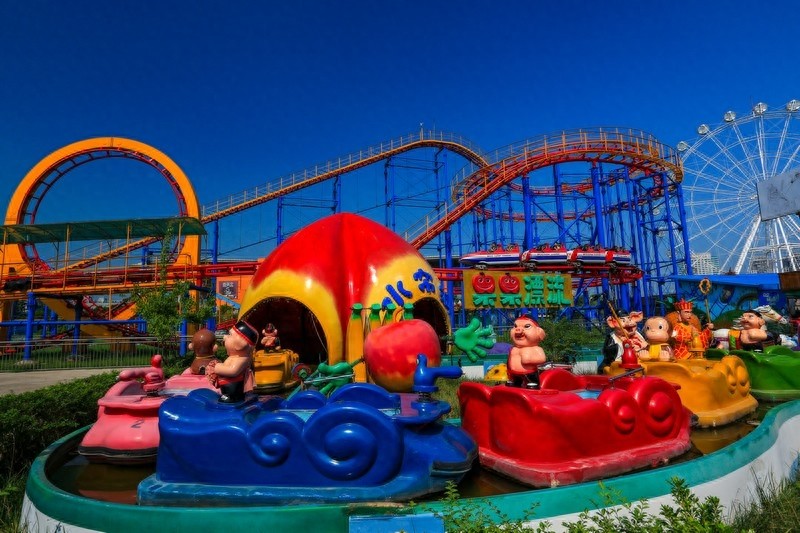 扬州京华城，京彩欢乐世界，中国第一座全生活产业城