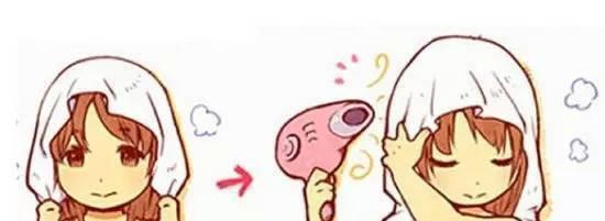 不用吹风机怎样才能1分钟把头发弄干！头发速干的方法