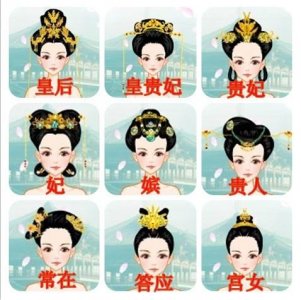 ​清朝嫔妃服饰规定（清朝嫔妃等级及头饰样式）