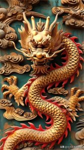 ​龙年壁纸：威武霸气的中国龙
