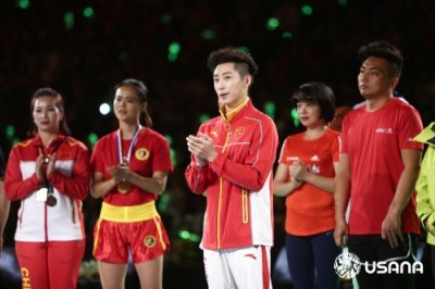 ​奥运冠军林跃出席“2019葆婴经销商大会”