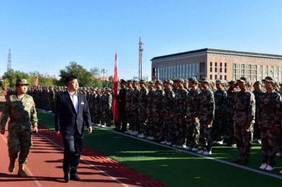 ​石河子职业技术学院举行新生开学典礼