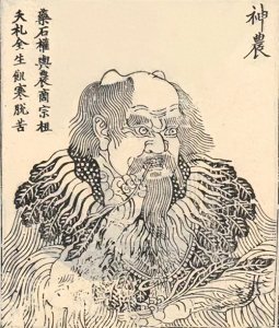 ​炎帝神农氏神农：农业和中药的始祖，作五弦琴以乐百姓
