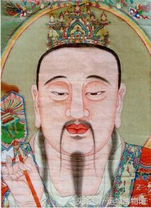 ​明代道教三清水陆画｜道德天尊像