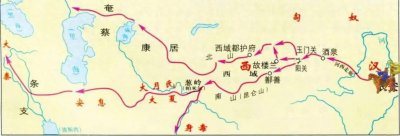 ​汉朝陆上丝绸之路：贸易与文化 的交织
