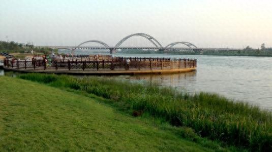 山西临汾市汾河公园